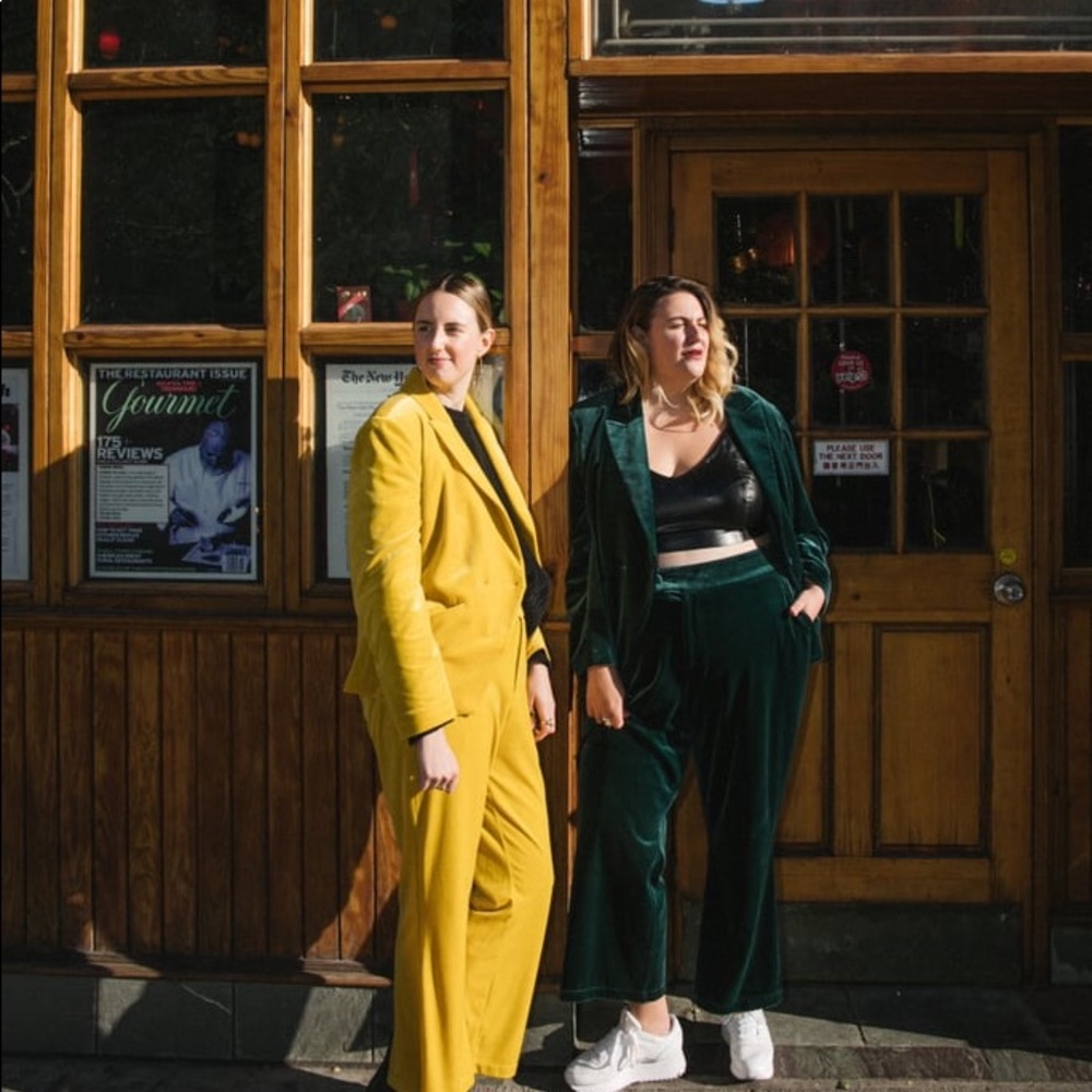 NWT Universal Standard Velvet Trousers